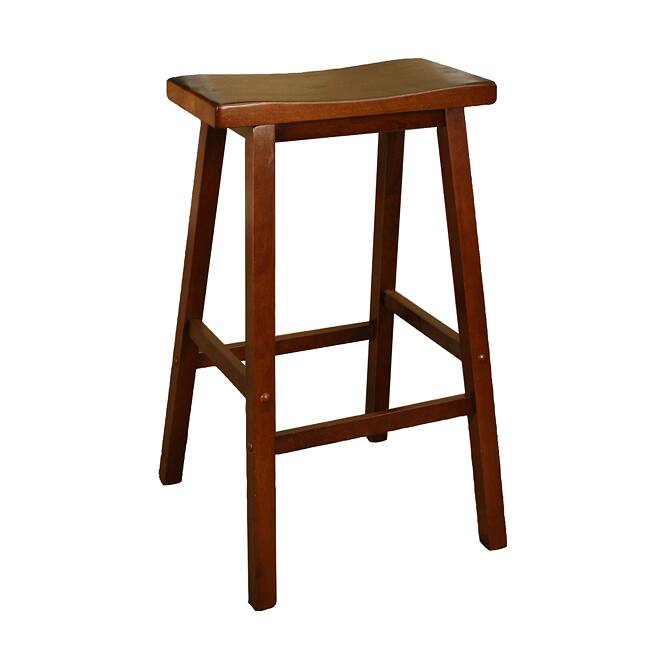 Sumatra 24-inch Counter Height Saddle Stool