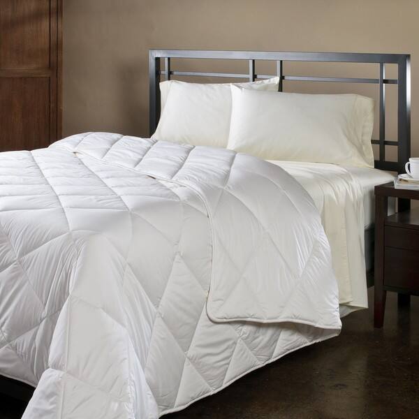 Shop Natura Wash N Snuggle Washable Wool Comforter On Sale