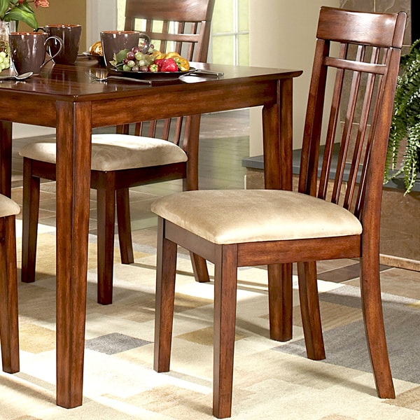 Shop TRIBECCA HOME Daphne Burnished Cherry Mission Dining - Free ...