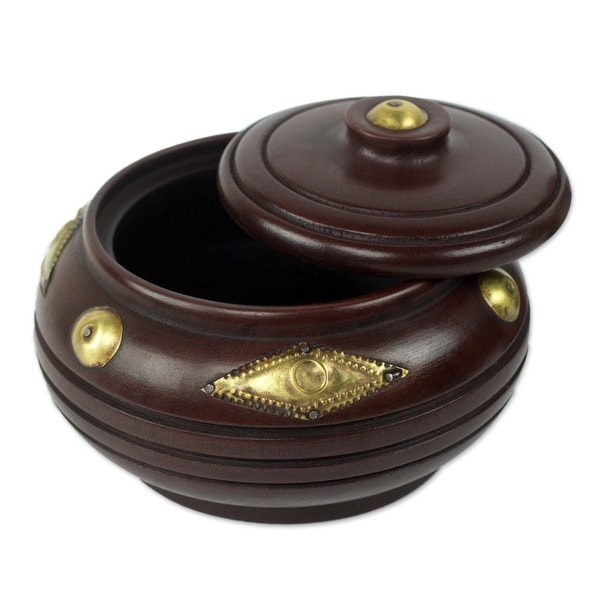 Shop Sese Wood 'Love' Box (Ghana) Free Shipping On Orders Over 45