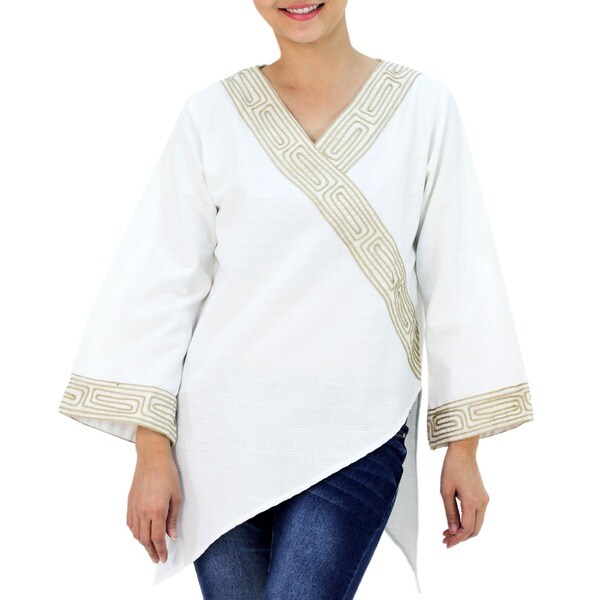 Cotton China Paths Blouse (Thailand)   13664411  