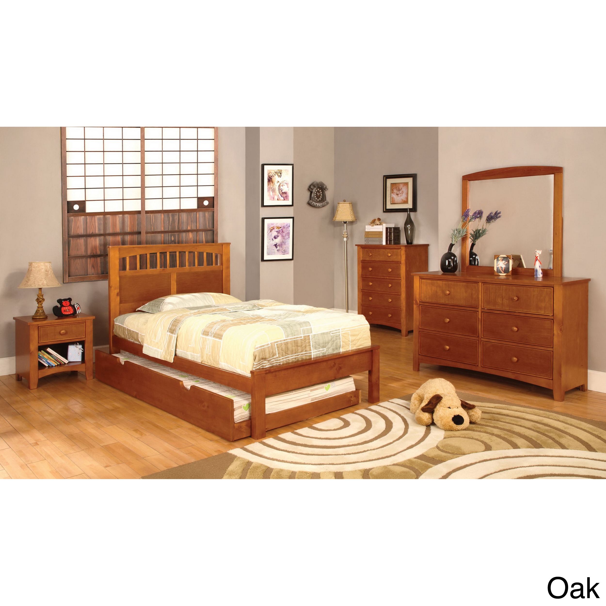 Furniture Of America Gavin 4 piece Full size Platform Bed