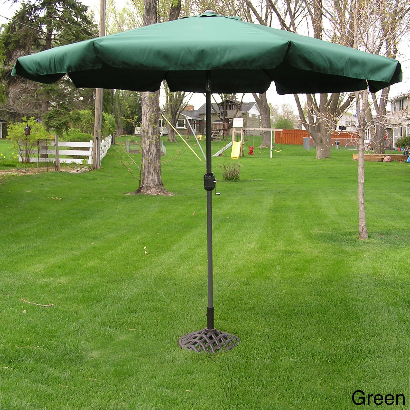 Deluxe Outdoor 9 foot Tilt Umbrella