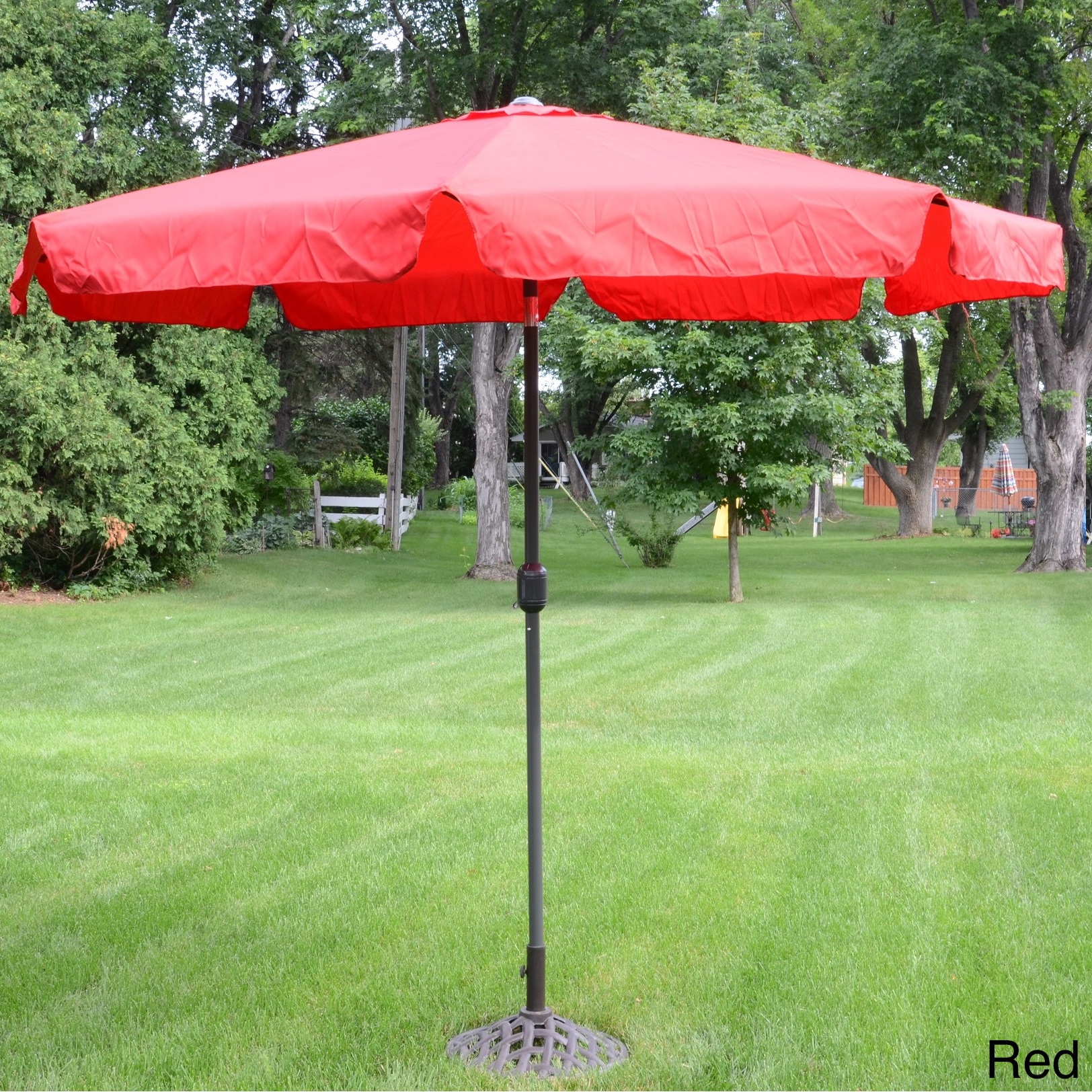 Deluxe Outdoor 9 foot Tilt Umbrella