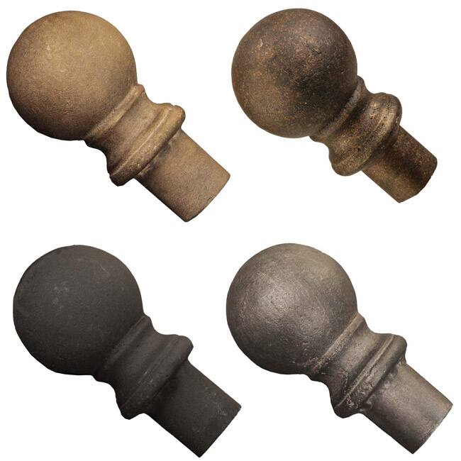 Casa Artistica by Menagerie Ball Finials (Set of 2)