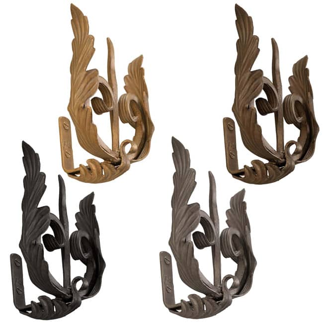 Casa Artistica by Menagerie Forked Leaf Holdbacks (Set of 2)