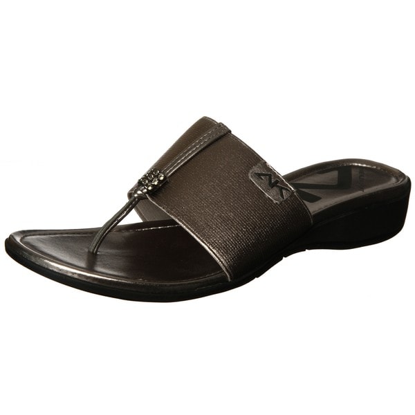 anne klein thong sandals