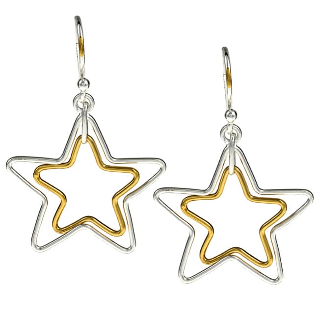 La Preciosa Sterling Silver Star Earrings On Free La Preciosa Sterling Silver Star Earrings