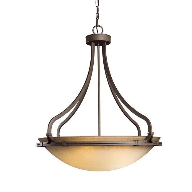 Woodbridge Lighting Wayman 5 light Bronze Pendant