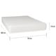 preview thumbnail 7 of 14, Select Luxury Medium Firm 14-inch Memory Foam Mattress