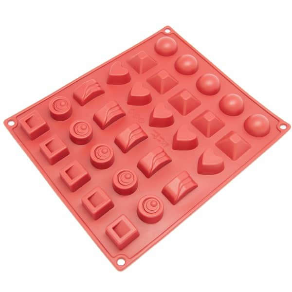 40 Cavity Silicone Ice Cube Mold Mini Rectangle Hard Candy Jelly Pudding Chocolate  Making Supplies Mold