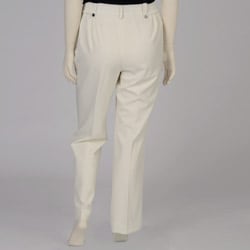 winter white dress pants for ladies