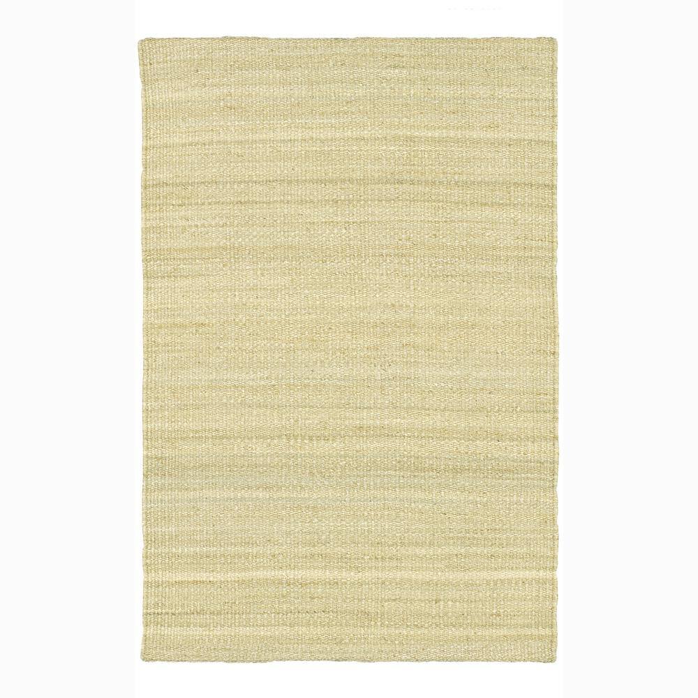 Artist's Loom Hand-woven Casual Reversible Natural Eco-friendly Jute Rug (2'6x7'6) - 2'6 x 7'6