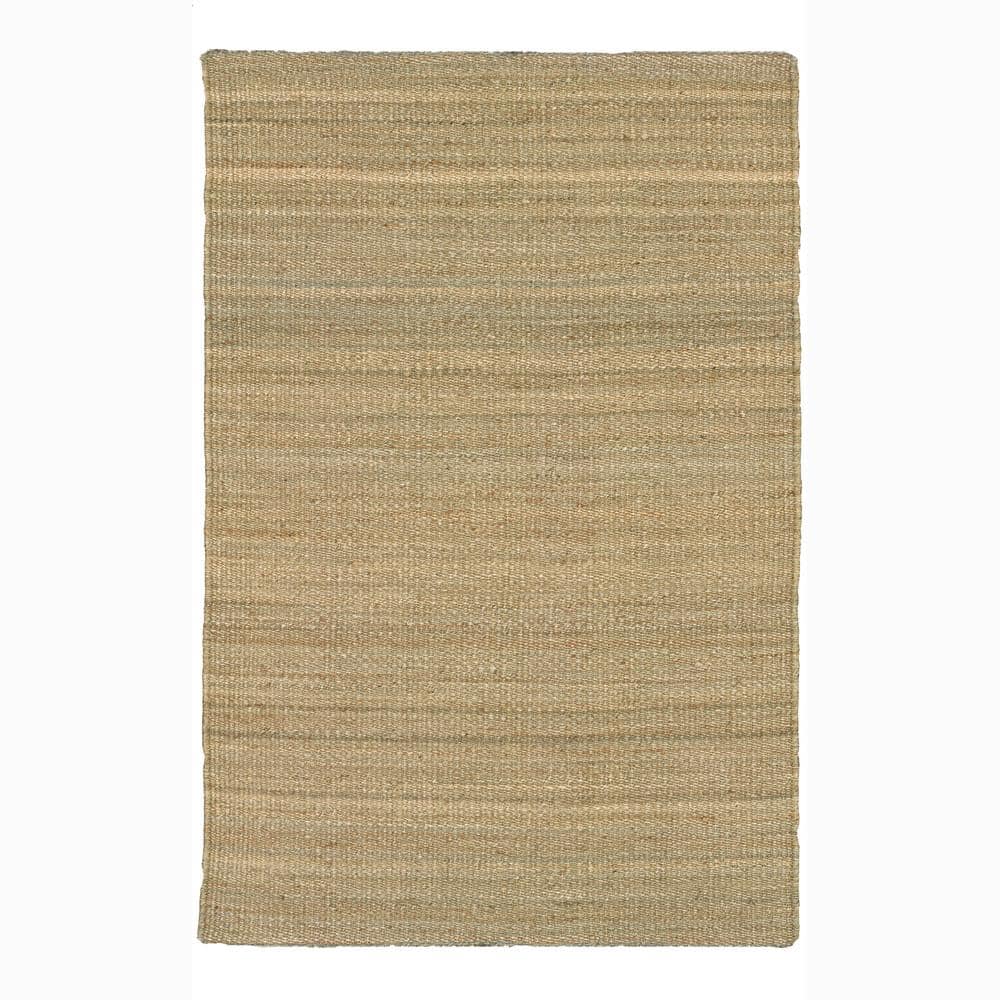 Artist's Loom Hand-woven Casual Reversible Natural Eco-friendly Jute Rug (5'x7'6)