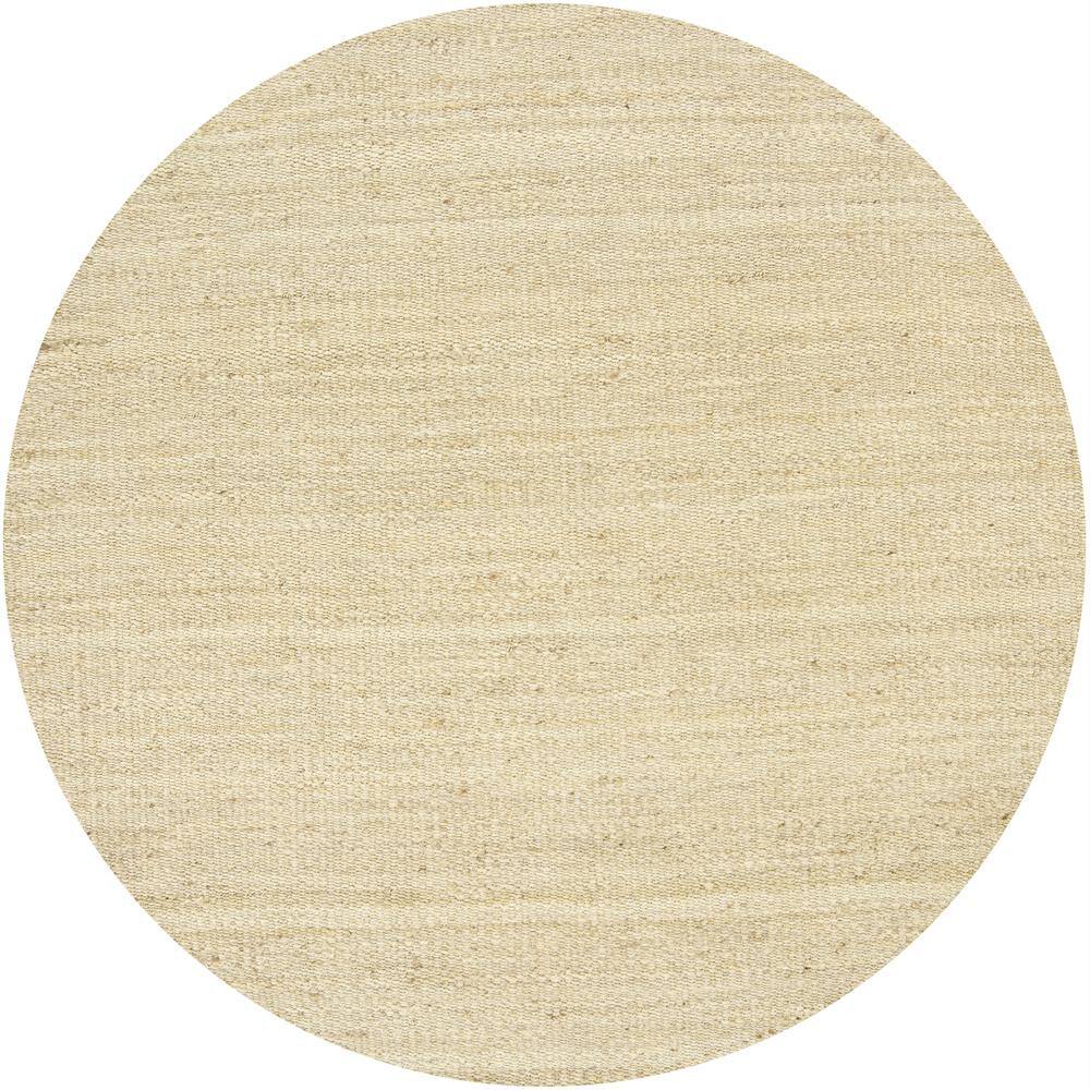 Artist's Loom Hand-woven Casual Reversible Natural Eco-friendly Jute Rug (7'9 Round)