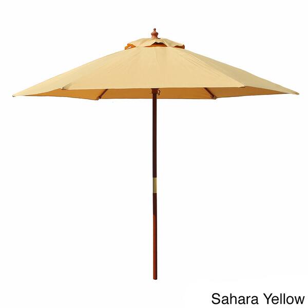 Shop Black Friday Deals On International Caravan Bali 10 Ft Balau Patio Umbrella Overstock 5980839