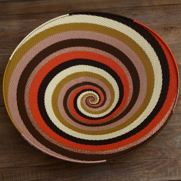 Shop Spice Tone Spiral Dot Bowl (South Africa) - Free Shipping Today