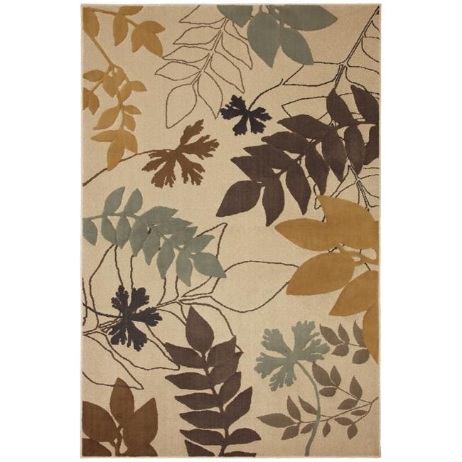 Hidden Escape Beige Area Rug (53 X 710)