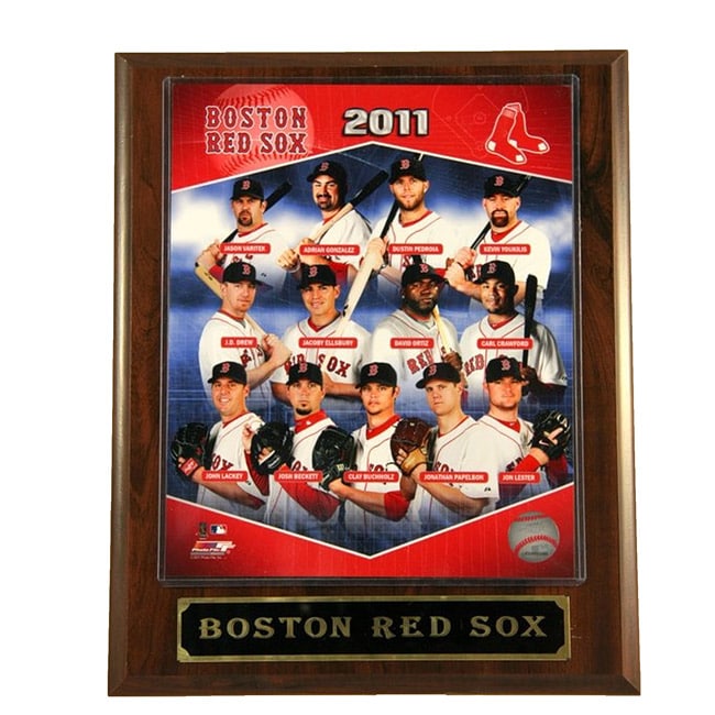 2011 Boston Red Sox Plaque