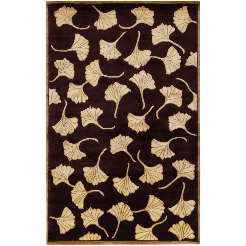 Hand-knotted Meadow Wool Area Rug - 9' x 13'/Surplus