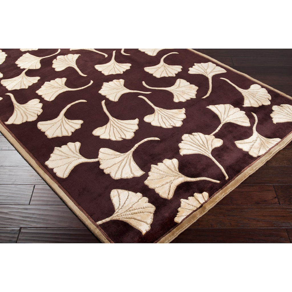 Hand-knotted Meadow Wool Area Rug - 9' x 13'/Surplus