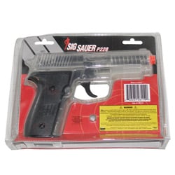 Sig Sauer Clear P228 Pistol Spring Airsoft Gun Airsoft Guns & Accessories