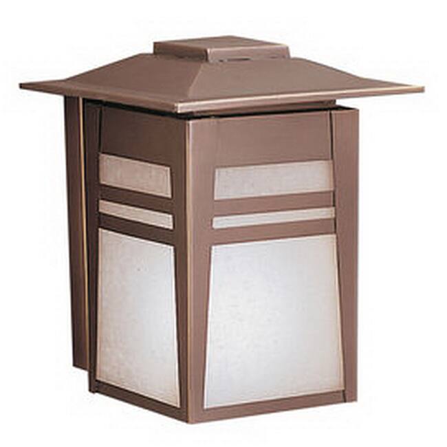 Gatewood Old Bronze 1-light Outdoor Wall Mount