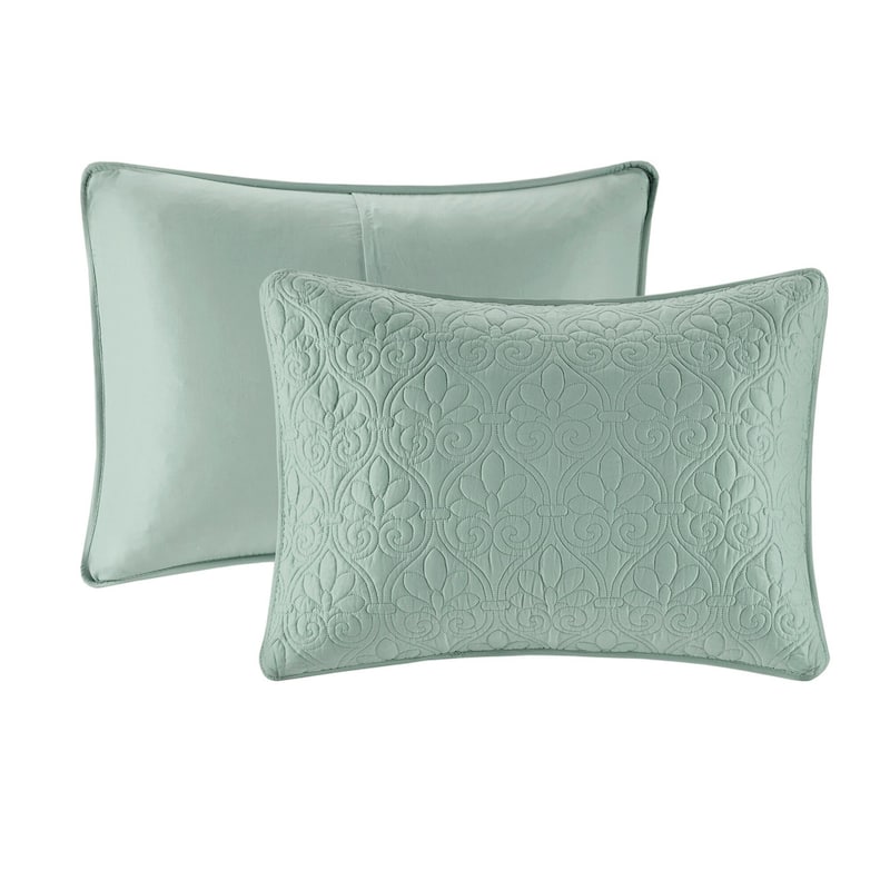 Madison Park Mansfield Reversible Quilt Set