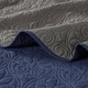 preview thumbnail 100 of 128, Madison Park Mansfield Reversible Coverlet Set