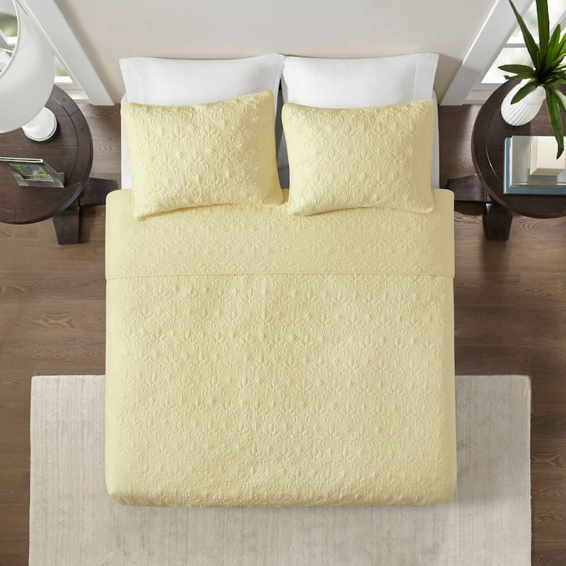 Madison Park Mansfield Reversible Quilt Set