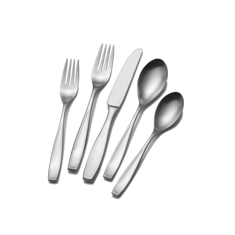Sasaki Palazzo Poise 45-piece Stainless Steel Flatware Set