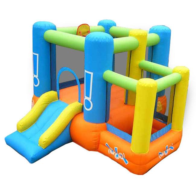 bounceland pop star bounce house with slide
