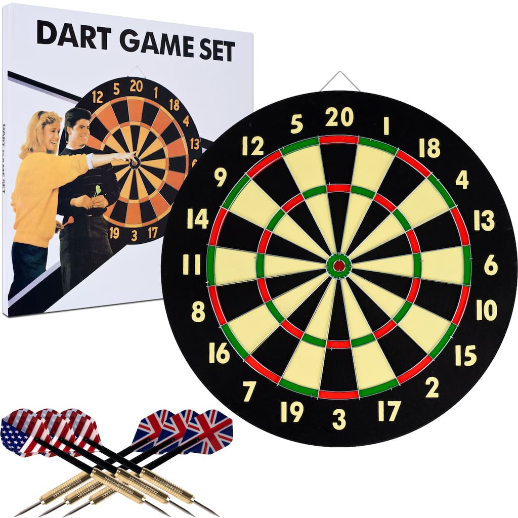 Trademark Games Dart Board Game Set