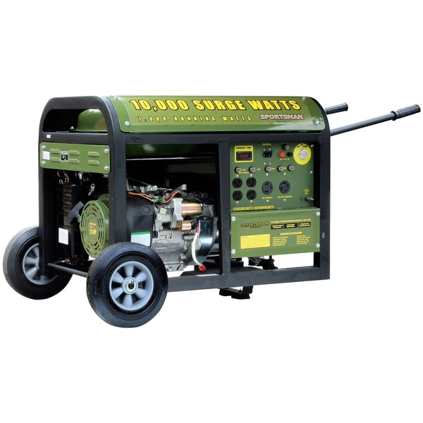 10K watt Electric Start Generator Buffalo Tools Portable Generators