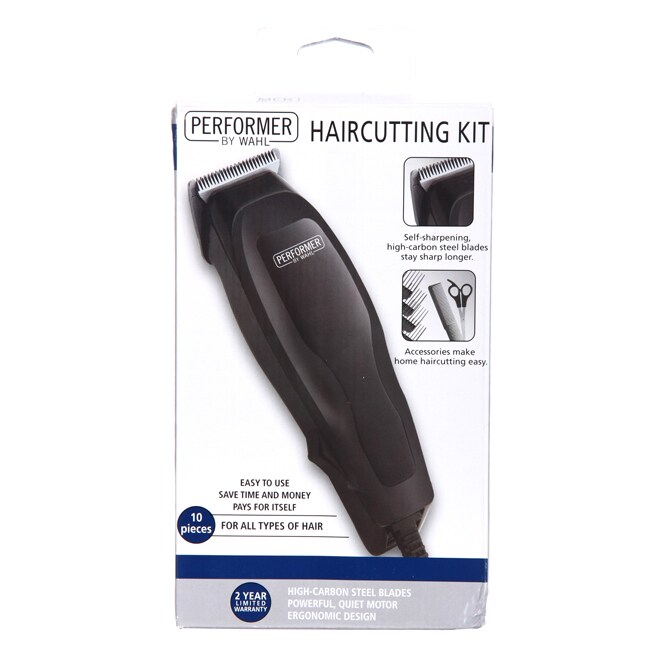 Shop Wahl 10 Piece Performer Haircutting Kit Free Shipping On