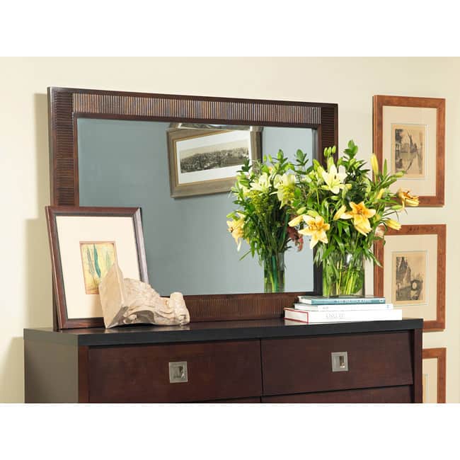 angelo:HOME Marlowe Wood Mirror