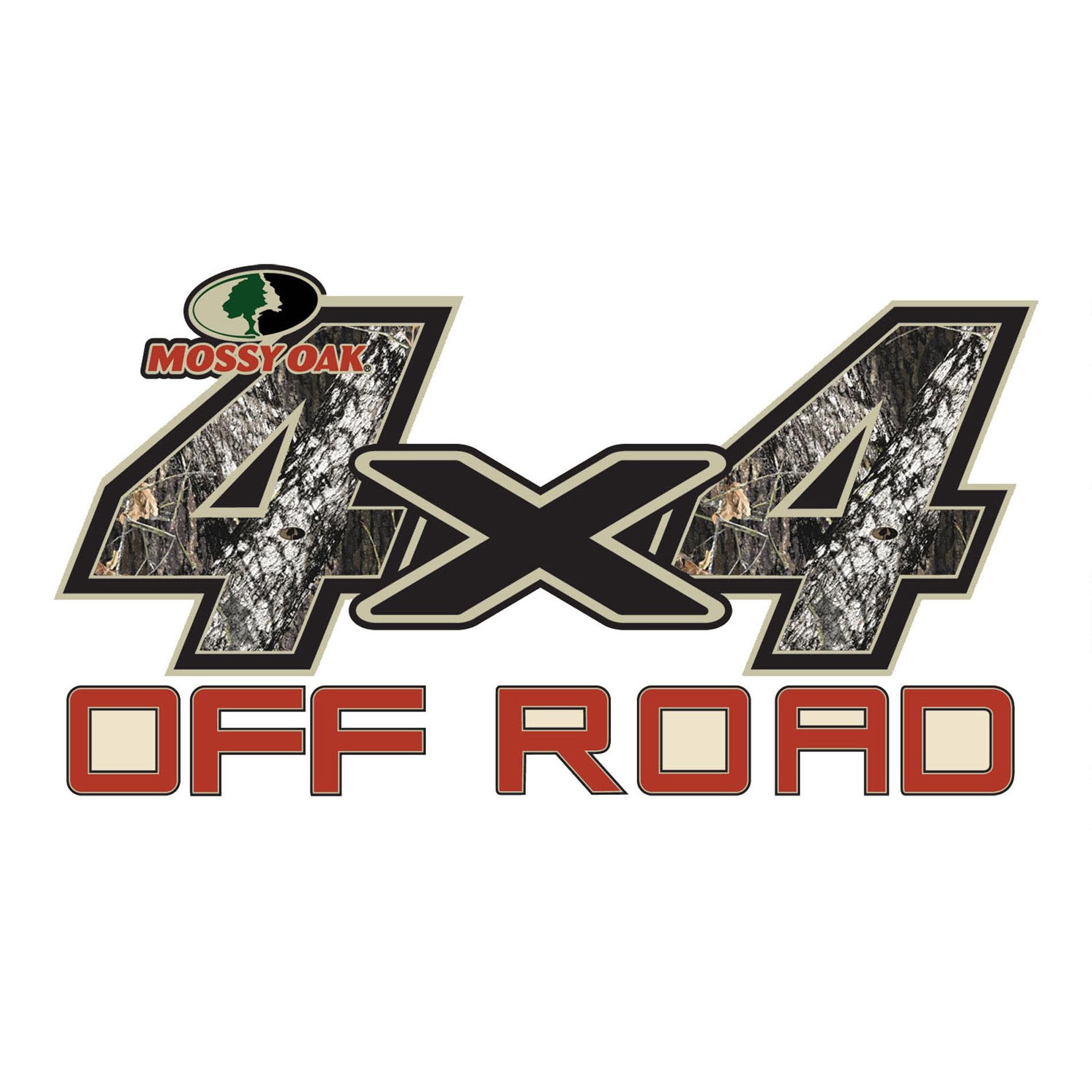 Mossy Oak Break up 4x4 Off Road Decal