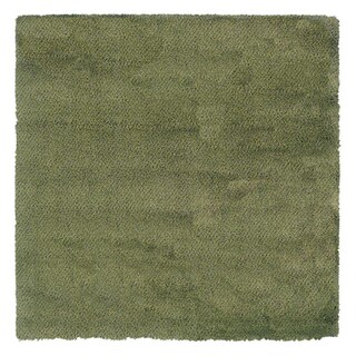 Shop Manhattan Tweed Green/ Blue Shag Rug - 8' - Free Shipping Today ...