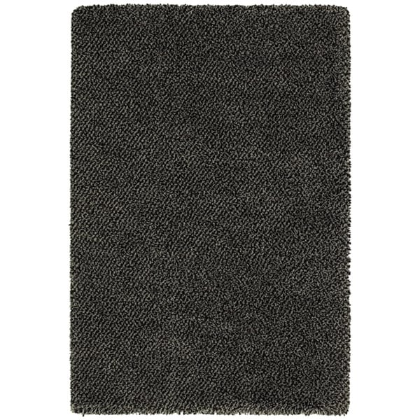 Manhattan Tweed Blue/Brown Shag Rug