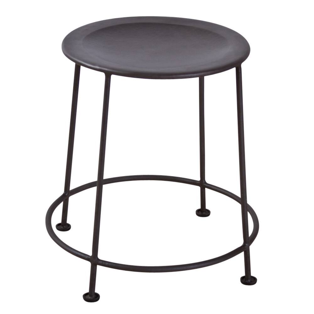 Handmade Zinc Iron Stool (India)