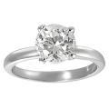 Journee Collection Silvertone Round CZ Bridal & Engagement style Ring
