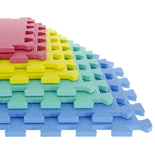 Puzzle piece foam store flooring