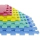 preview thumbnail 1 of 4, Foam Floor Mats - Interlocking EVA Foam Padding for Home Gym - Non-Toxic 8-Piece Play Mat Set by Stalwart (Multicolor)