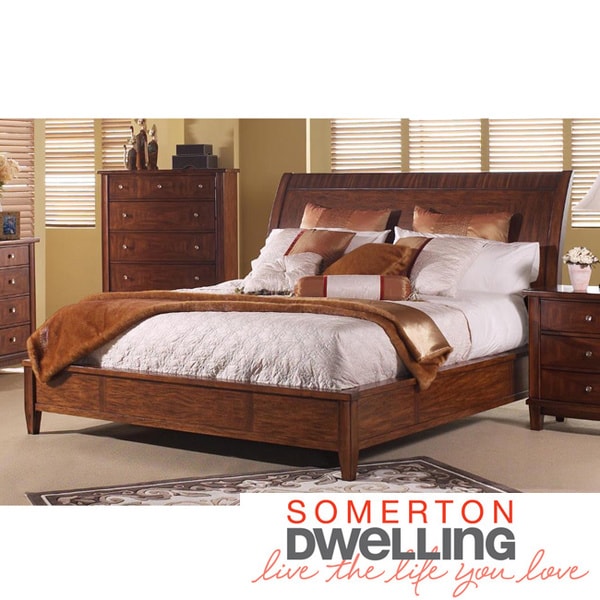 Somerton Dwelling Runway King Sleigh Bed Somerton Dwelling Beds