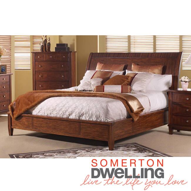 Somerton Dwelling Runway California King Sleigh Bed
