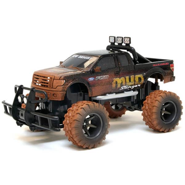 Shop New Bright Black 115 Scale Electric Mud Slinger Ford F