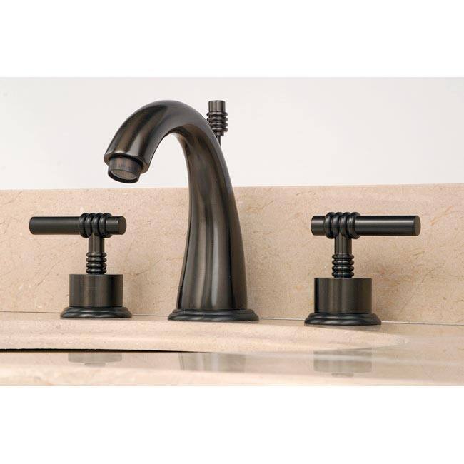 Milano Widespread Oil-rubbed Bronze Bathroom Faucet