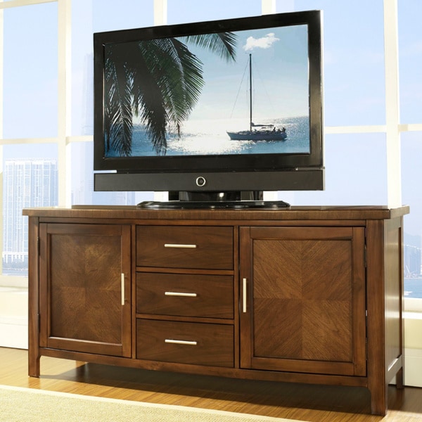 Gatsby Medium Brown Entertainment Console   Shopping   Great