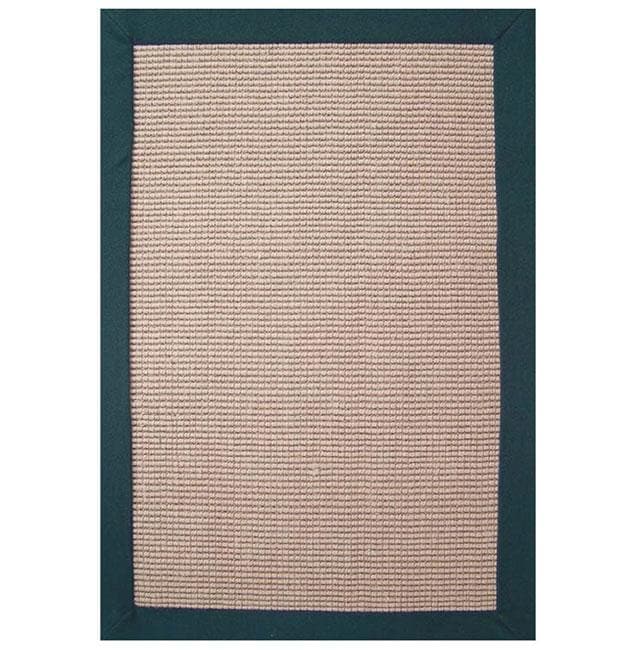 Hand woven Sisal Emerald Rug (8 X 10)