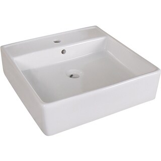 Ceramic White Vessel Sink